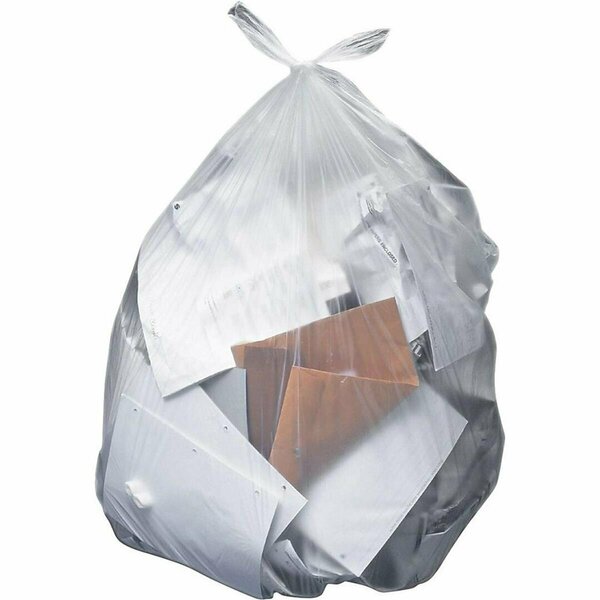 Articulos Para El Hogar CW25528-H7658PC 60 gal Low Density Trash Bags, Clear - 1.3 Mil AR3750856